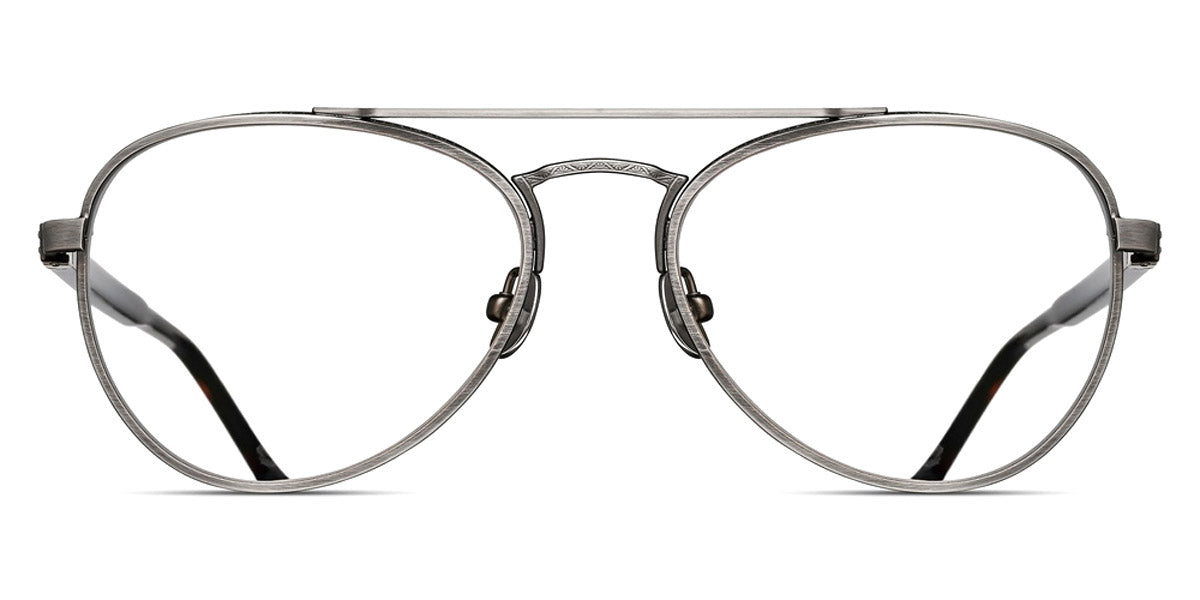 Matsuda® M3116 MTD Antique Silver/Navy 54 - Antique Silver Navy Eyeglasses