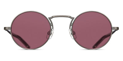 Matsuda® M3119 MTD M3119 Antique Silver/Brunello Red 46 - Antique Silver / Brunello Red Sunglasses