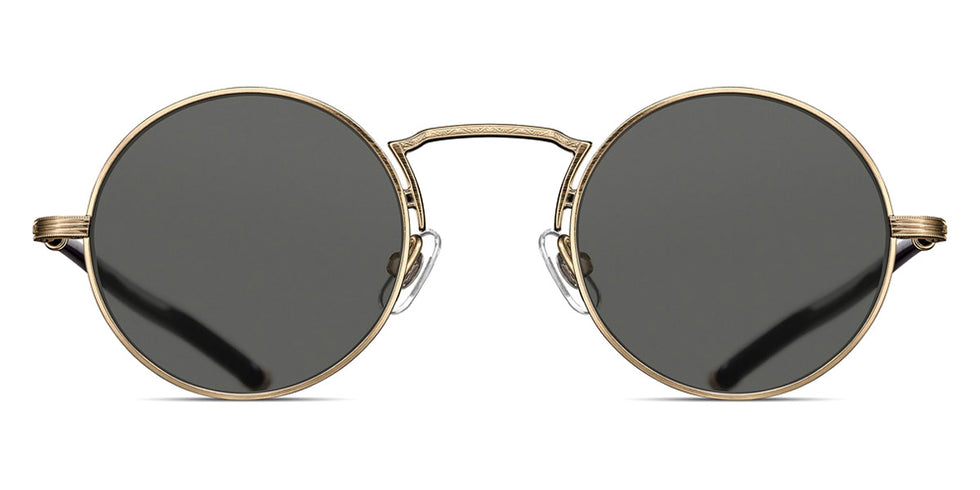 Matsuda® M3119 MTD M3119 Brushed Gold/Grey 46 - Brushed Gold / Grey Sunglasses