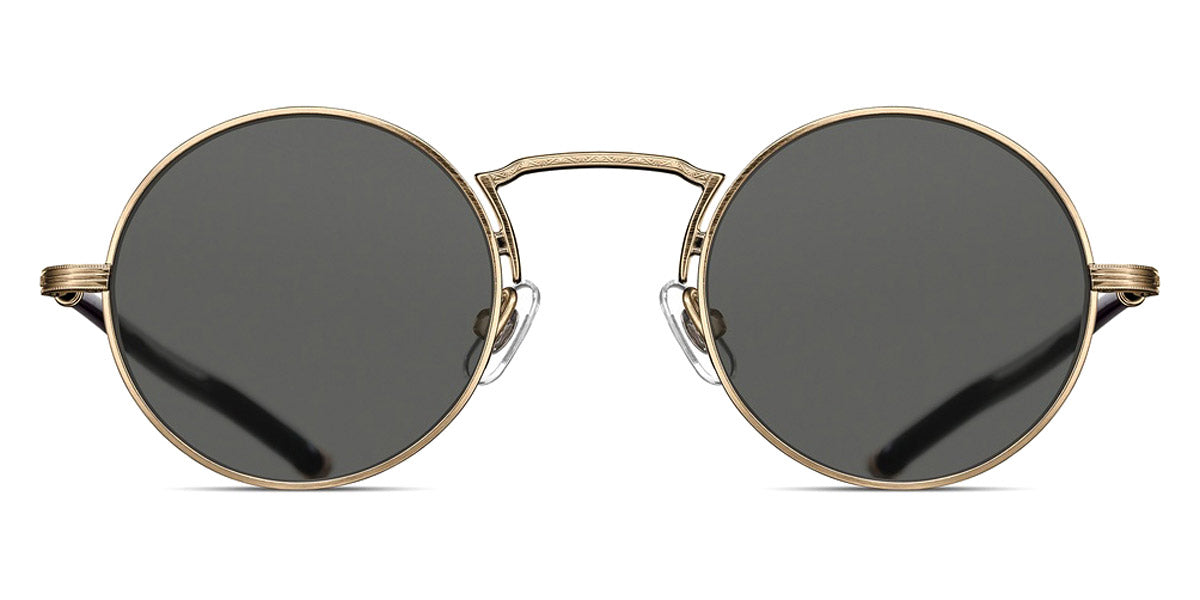 Matsuda® M3119 MTD M3119 Brushed Gold/Grey 46 - Brushed Gold / Grey Sunglasses