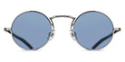 Matsuda® M3119 MTD M3119 Palladium White/Cobalt Blue 46 - Palladium White / Cobalt Blue Sunglasses