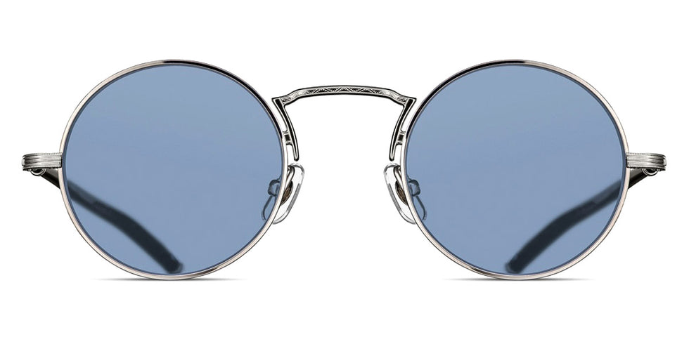 Matsuda® M3119 MTD M3119 Palladium White/Cobalt Blue 46 - Palladium White / Cobalt Blue Sunglasses