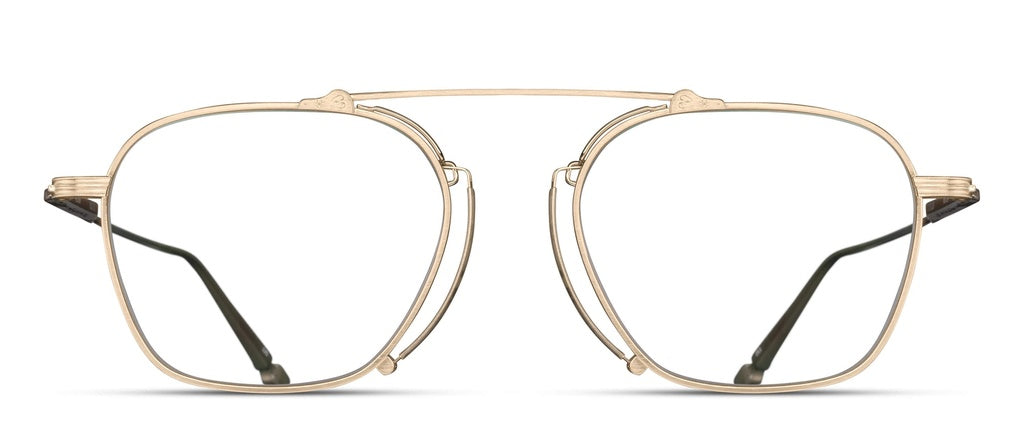 Matsuda® M3129 MTD M3129 Brushed Gold 51 - Brushed Gold Eyeglasses