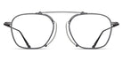 Matsuda® M3129 MTD M3129 Matte Black 51 - Matte Black Eyeglasses