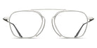 Matsuda® M3129 MTD M3129 Palladium White 51 - Palladium White Eyeglasses