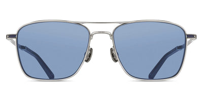 Matsuda® M3135 MTD M3135 Palladium White/Cobalt Blue 56 - Palladium White/Cobalt Blue Sunglasses