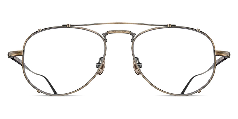 Matsuda® M3142 MTD M3142 Antique Gold 52 - Antique Gold Eyeglasses