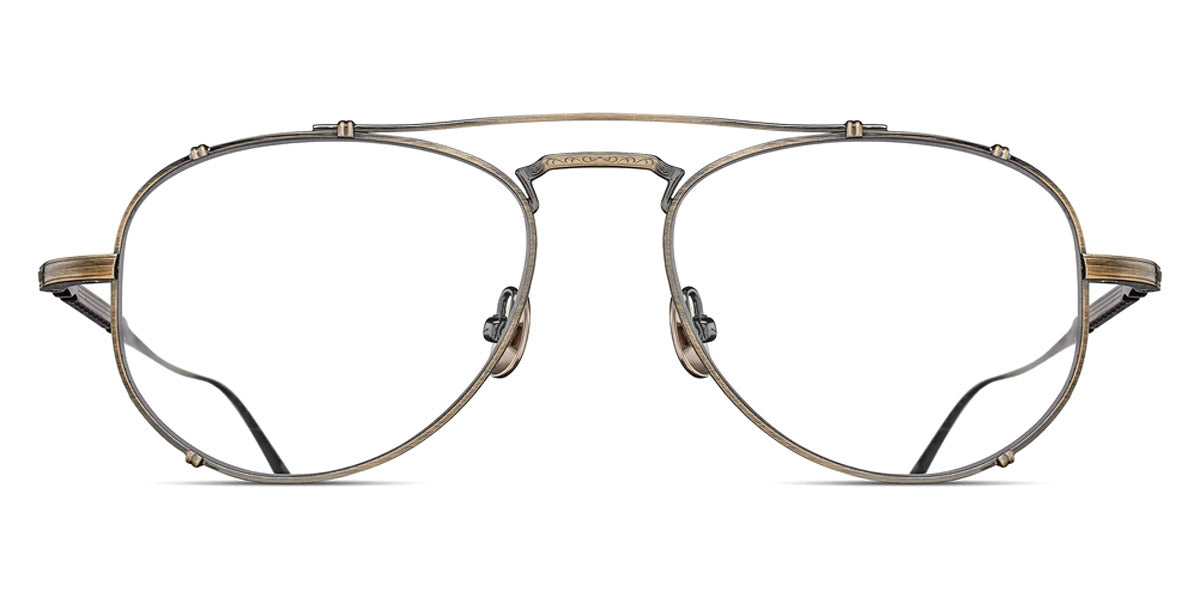 Matsuda® M3142 MTD M3142 Antique Gold 52 - Antique Gold Eyeglasses