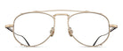 Matsuda® M3142 MTD M3142 Brushed Gold 52 - Brushed Gold Eyeglasses
