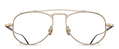 Matsuda® M3142 MTD M3142 Brushed Gold 52 - Brushed Gold Eyeglasses