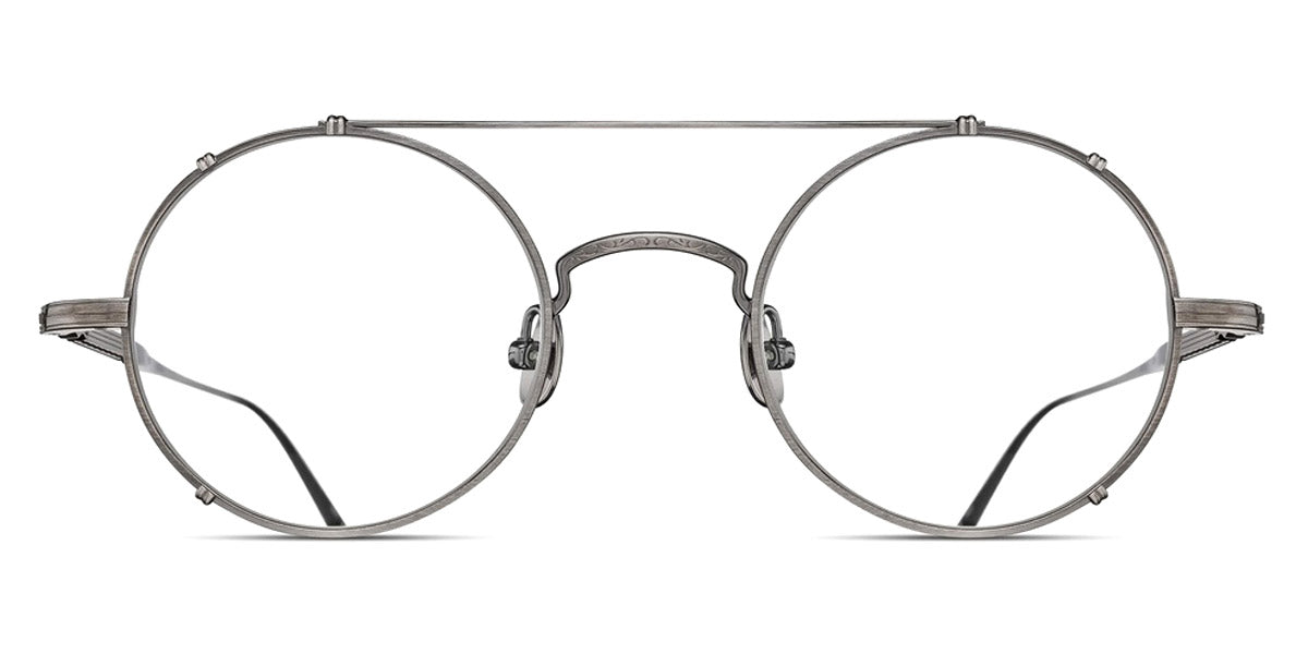 Matsuda® M3143 MTD M3143 Antique Silver 46 - Antique Silver Eyeglasses