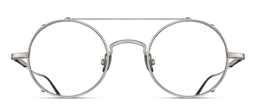 Matsuda® M3143 MTD M3143 Palladium White 46 - Palladium White Eyeglasses