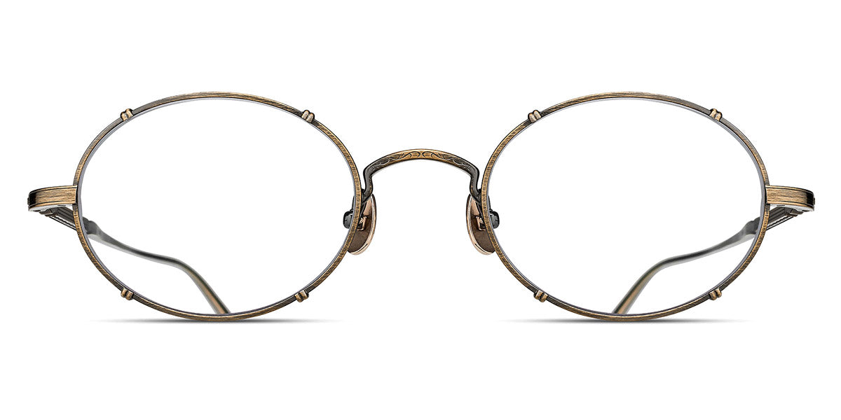 Matsuda® M3150 MTD M3150 Antique Gold  - Antique Gold Eyeglasses