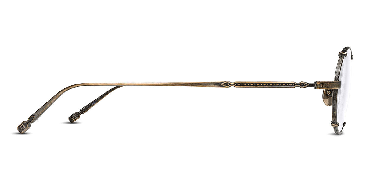 Matsuda® M3150 MTD M3150 Antique Gold  - Antique Gold Eyeglasses