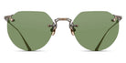 Matsuda® M5003 - Antique Gold/Sage Green Sunglasses
