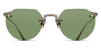 Matsuda® M5003 - Antique Gold/Sage Green Sunglasses