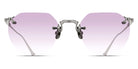 Matsuda® M5003 - Palladium White / Café Violet Gradient Sunglasses