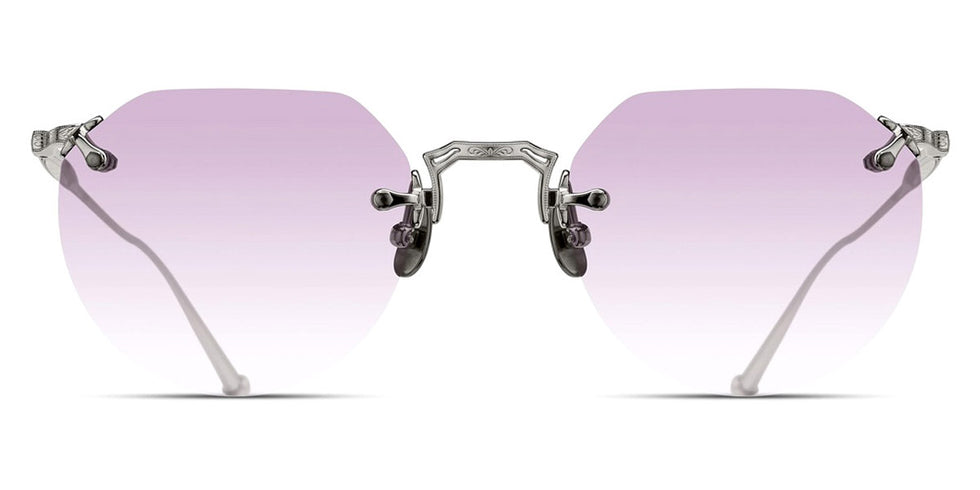 Matsuda® M5003 - Palladium White / Café Violet Gradient Sunglasses