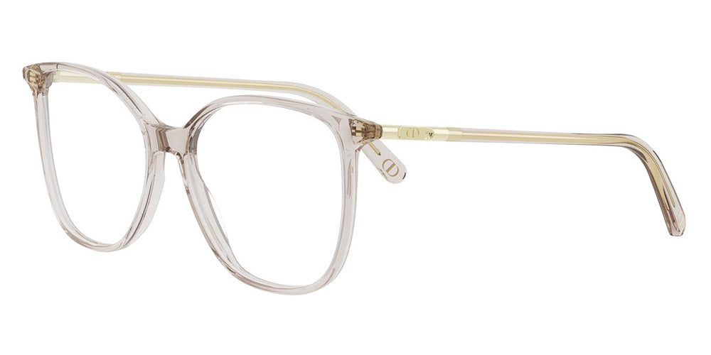 Dior® MINI CD O B6I CD MINI CD O B6I 7800 55 - 7800 Shiny Transparent Khaki Eyeglasses