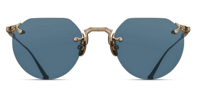 Matsuda® M5003 - Brushed Gold / Café Blue Gradient Sunglasses