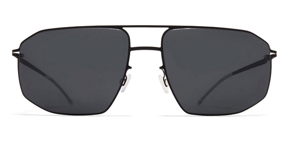 Mykita® SANTERI  Jet Black 59 - Jet Black/Darkgrey Solid Sunglasses