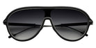 Philippe V® No23 PHI No23 Black Matt/Black Frame Grey Gradient Lens 134 - Black Matt / Black Frame - Grey Gradient Lens Sunglasses