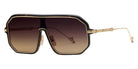 Philippe V® No24 PHI No24 Tort/Gold Frame Brown Gradient Lens 134 - Tort / Gold Frame - Brown Gradient Lens Sunglasses