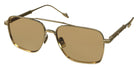 Philippe V® No25 PHI No25 Gold Frame Jelly Orange PTC Lens 58 - Gold Frame - Jelly Orange PTC Lens Sunglasses