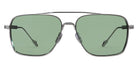 Philippe V® No25 PHI No25 Silver Frame Jelly Green PTC Lens 58 - Silver Frame - Jelly Green PTC Lens Sunglasses