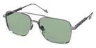 Philippe V® No25 PHI No25 Silver Frame Jelly Green PTC Lens 58 - Silver Frame - Jelly Green PTC Lens Sunglasses