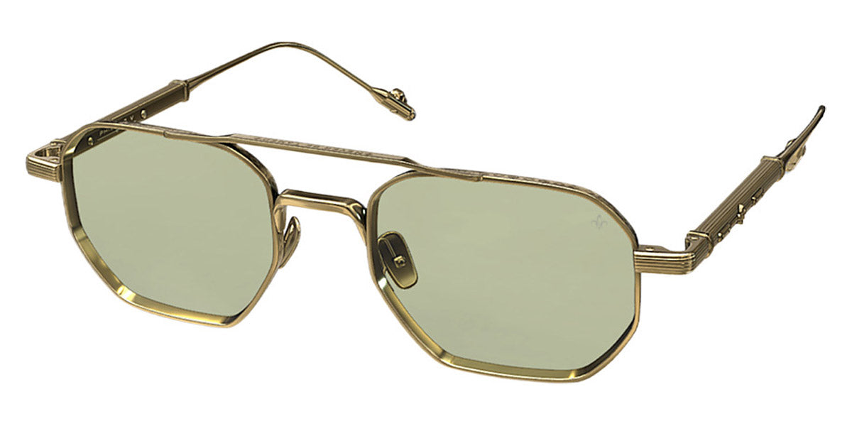 Philippe V® No26 PHI No26 Gold Frame Jelly Yellow PTC Lens 51 - Gold Frame - Jelly Yellow PTC Lens Sunglasses