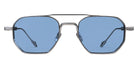 Philippe V® No26 PHI No26 Silver Frame Jelly Blue PTC Lens 51 - Silver Frame - Jelly Blue PTC Lens Sunglasses