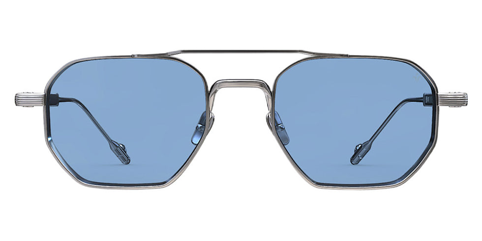 Philippe V® No26 PHI No26 Silver Frame Jelly Blue PTC Lens 51 - Silver Frame - Jelly Blue PTC Lens Sunglasses