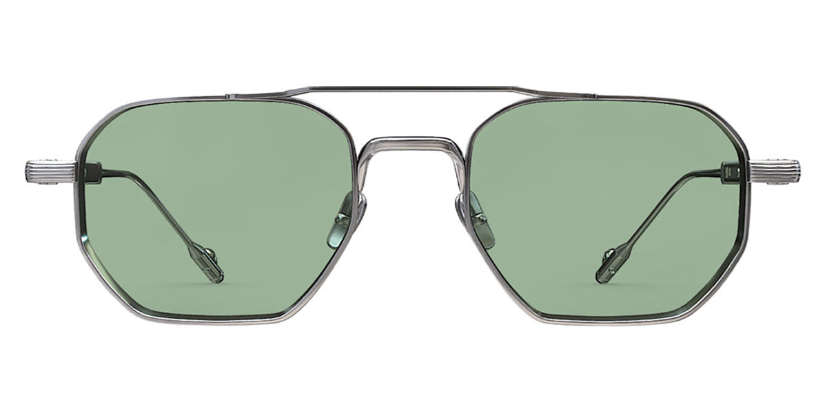 Philippe V® No26 PHI No26 Silver Frame Jelly Green PTC Lens 51 - Silver Frame - Jelly Green PTC Lens Sunglasses
