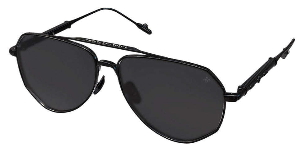 Philippe V® No27 PHI No27 Black Matt Frame Grey Lens 60 - Black Matt Frame - Grey Lens Sunglasses