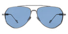 Philippe V® No27 PHI No27 Silver Frame Jelly Blue PTC Lens 60 - Silver Frame - Jelly Blue PTC Lens Sunglasses