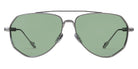 Philippe V® No27 PHI No27 Silver Frame Jelly Green PTC Lens 60 - Silver Frame - Jelly Green PTC Lens Sunglasses