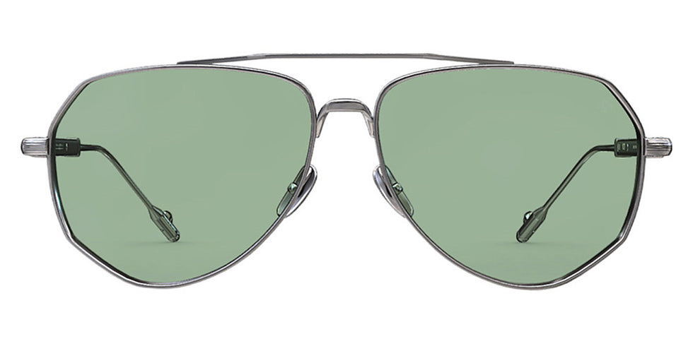 Philippe V® No27 PHI No27 Silver Frame Jelly Green PTC Lens 60 - Silver Frame - Jelly Green PTC Lens Sunglasses