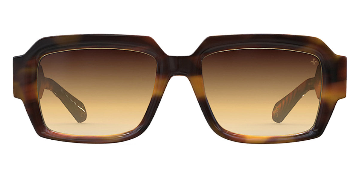Philippe V® No28 PHI No28 Tort/Gold Frame Brown Gradient Lens 53 - Tort/Gold Frame - Brown Gradient Lens Sunglasses