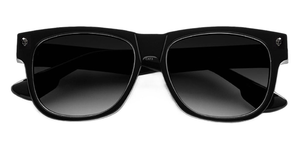 Philippe V® No3.3 Limited Edition PHI No3.3 Limited Edition Edit Black Frame Grey Gradient Lens 55 - Edit Black Frame - Grey Gradient Lens Sunglasses