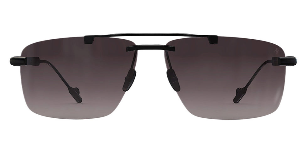 Philippe V® No30 PHI No30 Black Matt Frame Grey Gradient Lens 64 - Black Matt Frame - Grey Gradient Lens Sunglasses