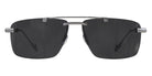 Philippe V® No30 PHI No30 Silver Frame Grey Lens 64 - Silver Frame - Grey Lens Sunglasses