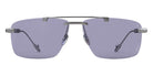 Philippe V® No30 PHI No30 Silver Frame Jelly Purple PTC Lens 64 - Silver Frame - Jelly Purple PTC Lens Sunglasses