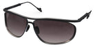 Philippe V® No31 PHI No31 Black Matt Frame Grey Gradient Lens 64 - Black Matt Frame - Grey Gradient Lens Sunglasses