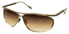 Philippe V® No31 PHI No31 Gold Frame Brown Gradient Lens 64 - Gold Frame - Brown Gradient Lens Sunglasses