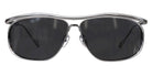 Philippe V® No31 PHI No31 Silver Frame Grey Lens 64 - Silver Frame - Grey Lens Sunglasses