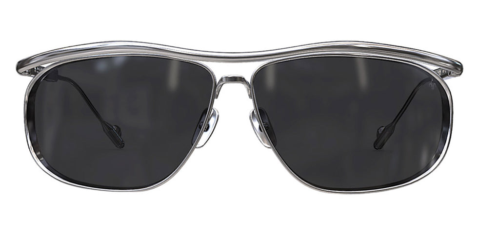 Philippe V® No31 PHI No31 Silver Frame Grey Lens 64 - Silver Frame - Grey Lens Sunglasses
