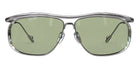 Philippe V® No31 PHI No31 Silver Frame Jelly Olive PTC Lens 64 - Silver Frame - Jelly Olive PTC Lens Sunglasses