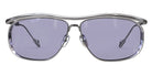 Philippe V® No31 PHI No31 Silver Frame Jelly Purple PTC Lens 64 - Silver Frame - Jelly Purple PTC Lens Sunglasses