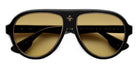 Philippe V® No4.1 PHI No4.1 Black Frame Jelly Yellow PTC Lens 58 - Black Frame - Jelly Yellow PTC Lens Sunglasses